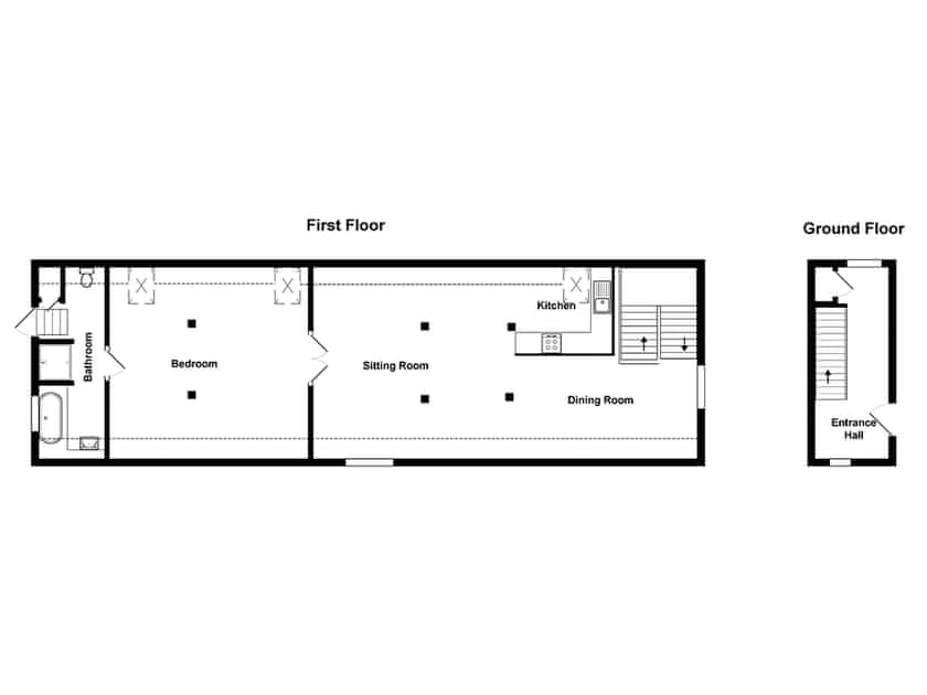 Floor plan | Belchamp Hall Hayloft - Belchamp Cottages, Belchamp Walter