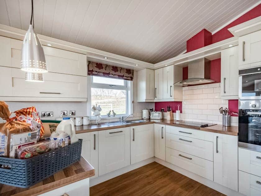 Open plan living space | Oakwood Lodge, Lochwinnoch