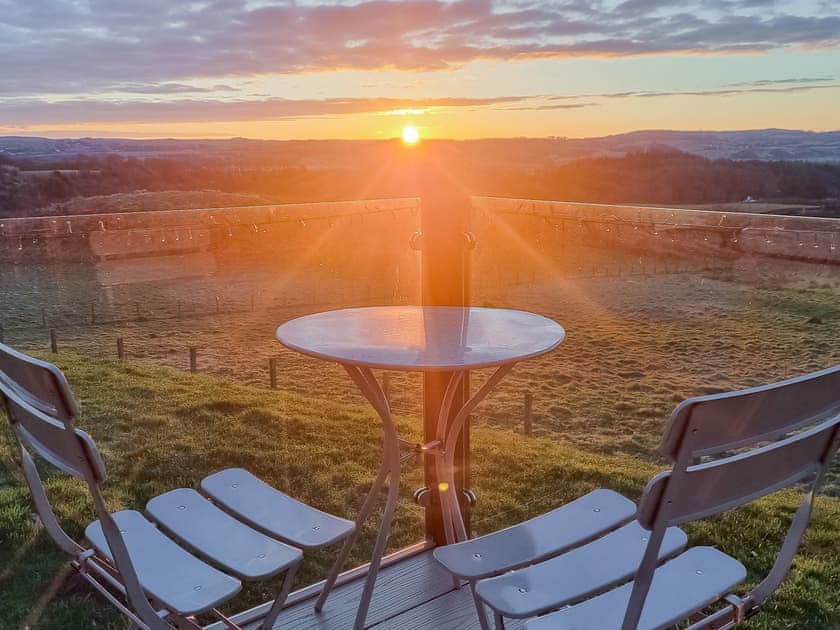 Terrace | Oakwood Lodge, Lochwinnoch