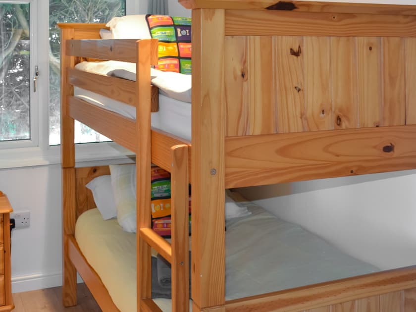 Bunk bedroom | The Lodge - Glamping Adventure, Culbokie