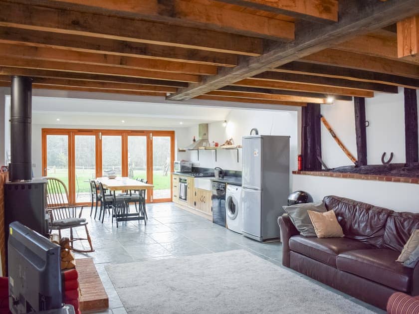 Open plan living space | Polecat Barn - Lewes Retreats, Plumpton Green, near Lewes