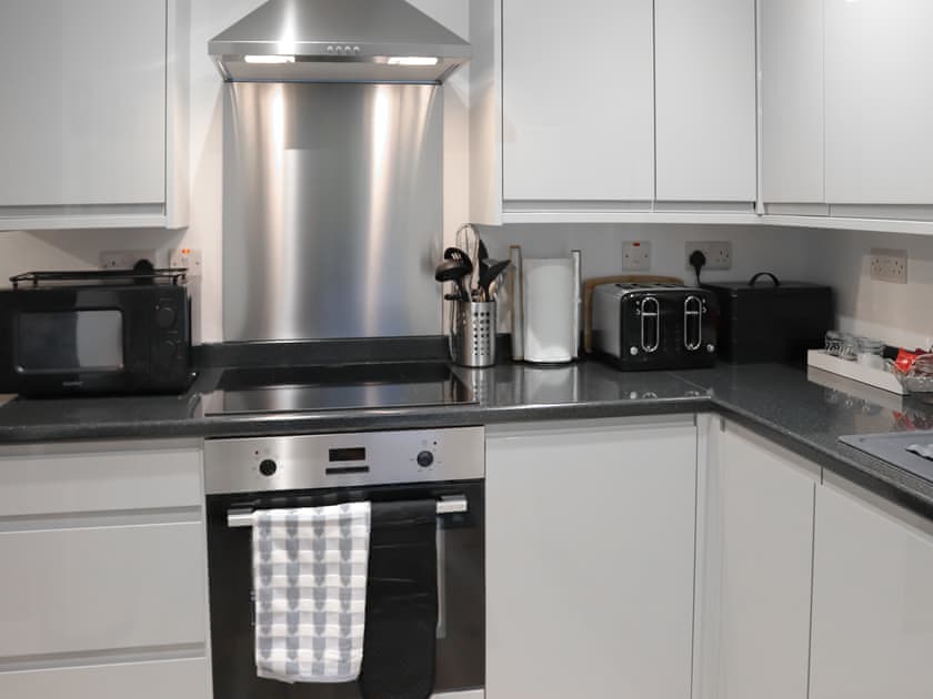 Kitchen | Llety Cariad, Bala