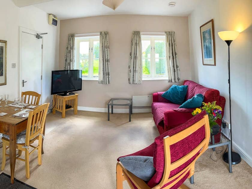 Living and dining areas of open-plan living space | Bentinck - Tathwell Lodge, Little Tathwell, near Louth