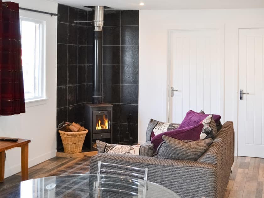 Open plan living space | Full Pint - Tain Glamping, Tain