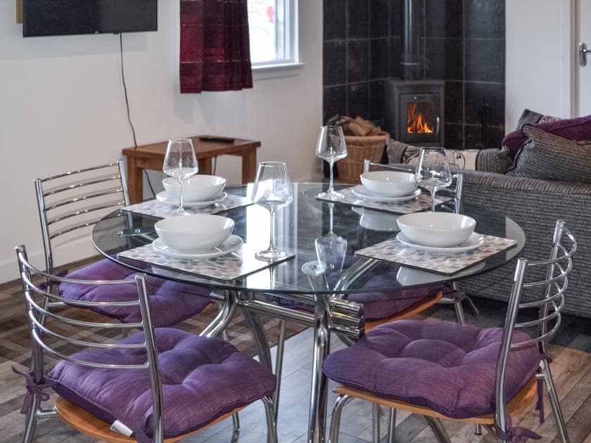 Open plan living space | Full Pint - Tain Glamping, Tain