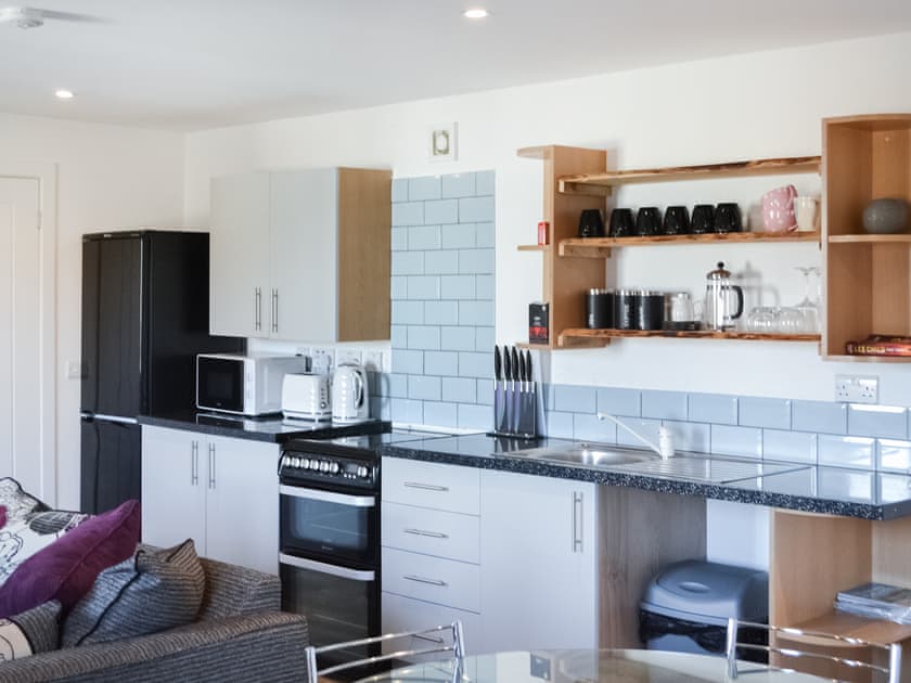 Open plan living space | Full Pint - Tain Glamping, Tain