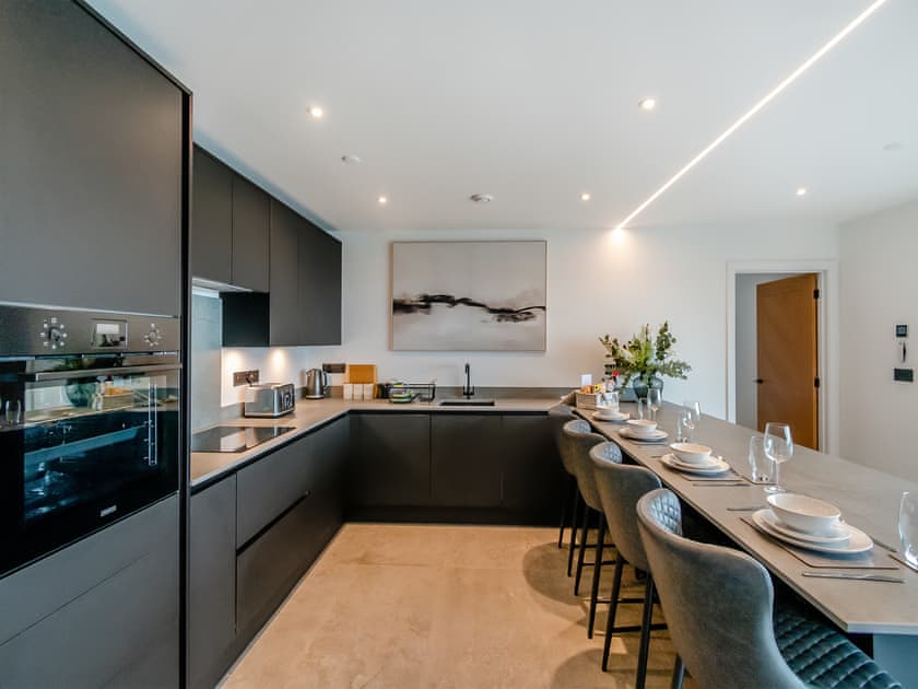Open plan living space | Hafan Dawel - Cardigan Bay Cottages, Felinwynt, near Cardigan