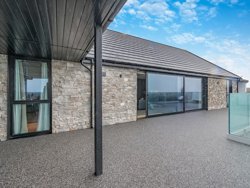 Outdoor area | Hafan Dawel - Cardigan Bay Cottages, Felinwynt, near Cardigan