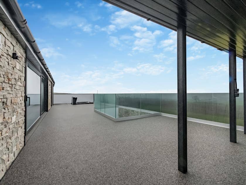 Outdoor area | Hafan Dawel - Cardigan Bay Cottages, Felinwynt, near Cardigan