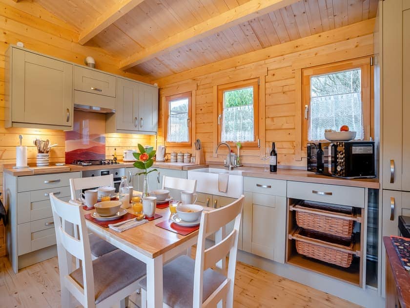 Open plan living space | Dôl Werdd Lodge, Garnant Ammanford