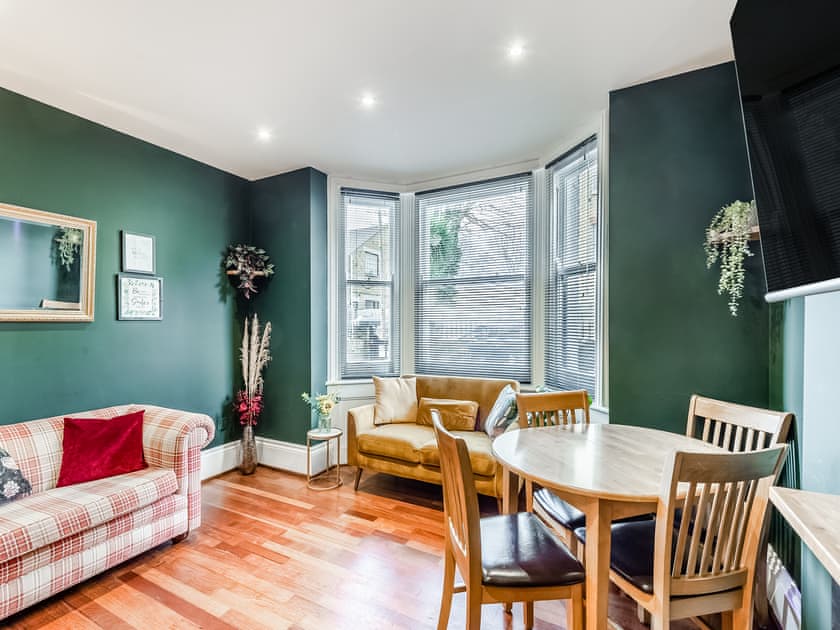 Open plan living space | Ethelbert Apartment, Westgate On Sea