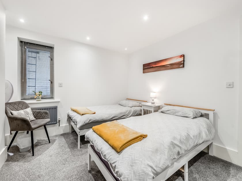 Twin bedroom | Ethelbert Apartment, Westgate On Sea