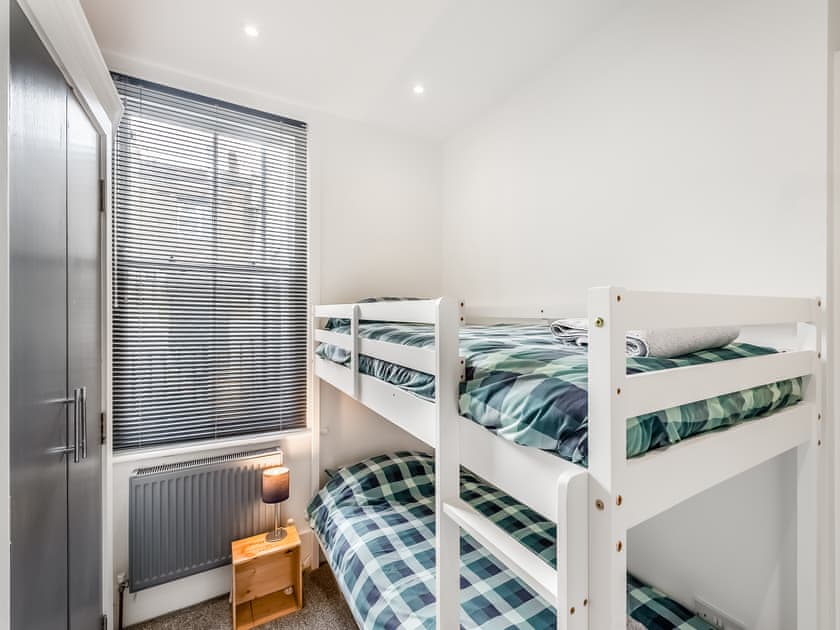 Bunk bedroom | Ethelbert Apartment, Westgate On Sea