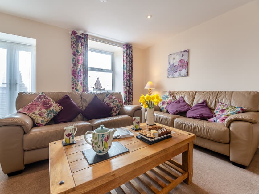Living area | Bwthyn Hudol - Llwynhudol Vineyard Cottages, Pwllheli