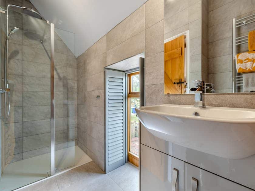 Shower room | The Stables - Ramsor Farm, Ramshorn