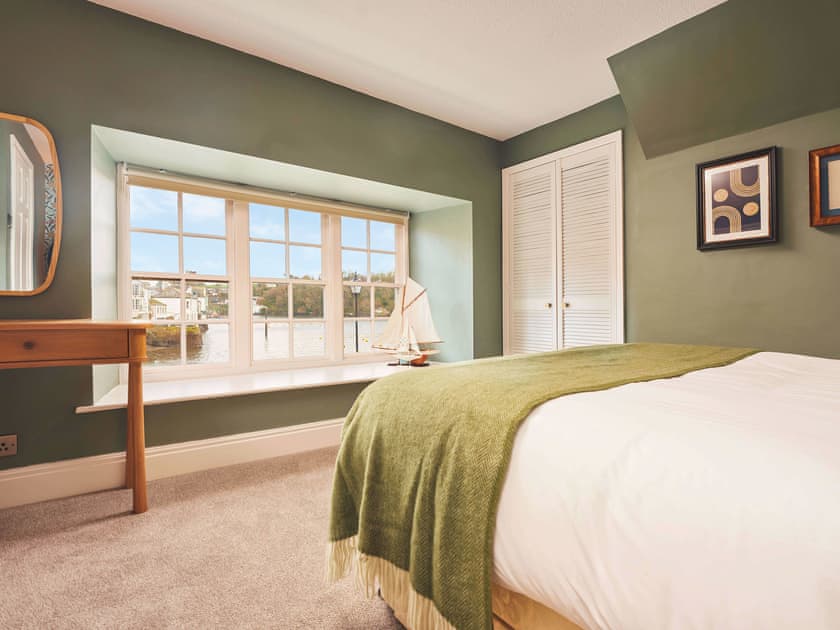 Double bedroom | Waterfront Apartment, Fowey