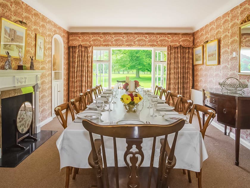 Dining Area | Glanusk Lodge - Glanusk Estate, Crickhowell