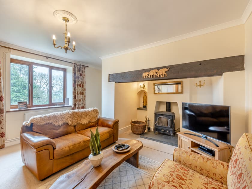 Living room | Berthryhs, Blaenplwyf, near Aberystwyth
