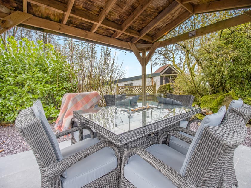 Sitting-out-area | Frondeg Bach, Tregaron and the Cambrian Mountains