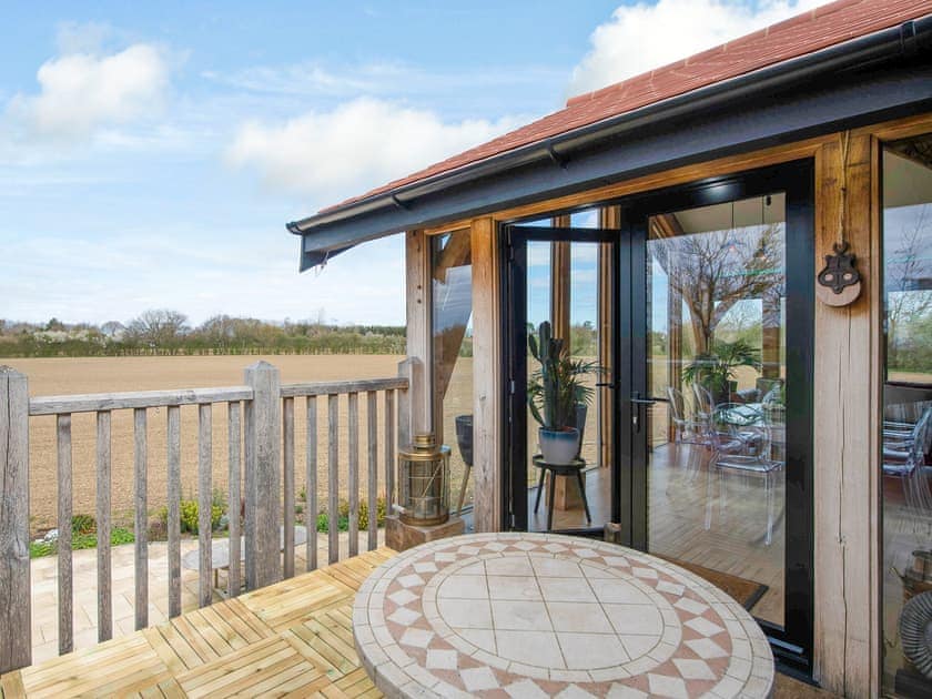 Terrace | Country Escape at The Granary - Winter Cottages, Easthorpe, near Colchester