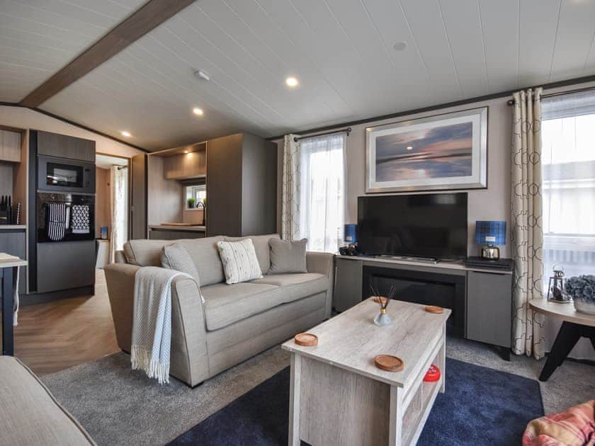 Living area | Lodge 78, St Andrews