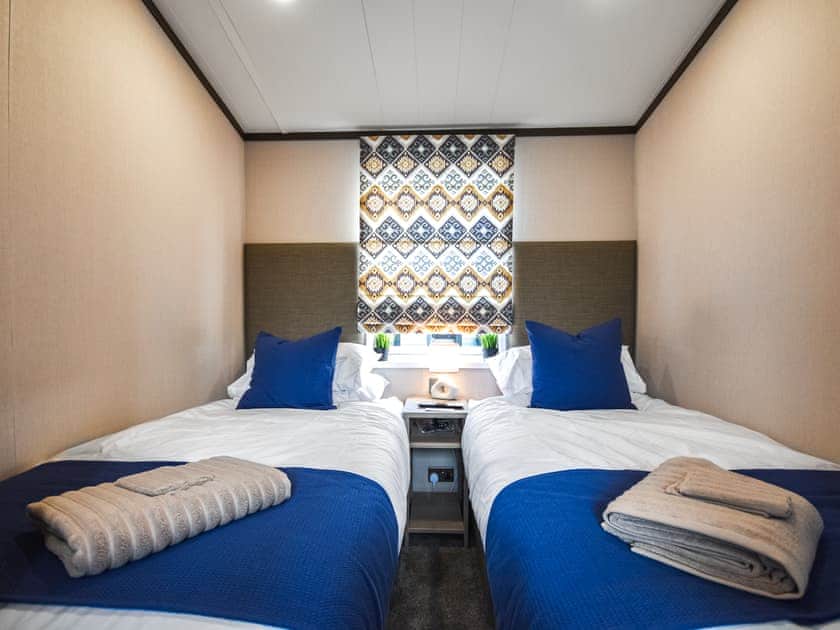Twin bedroom | Lodge 78, St Andrews