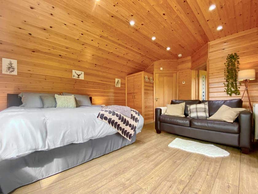 Open plan living space | Pinecone Lodges- Apple - Pinecone Lodges, Camerton, near Bath