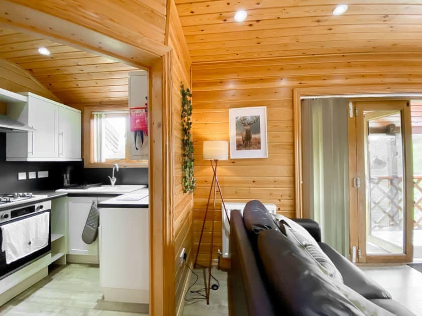 Open plan living space | Pinecone Lodges- Apple - Pinecone Lodges, Camerton, near Bath