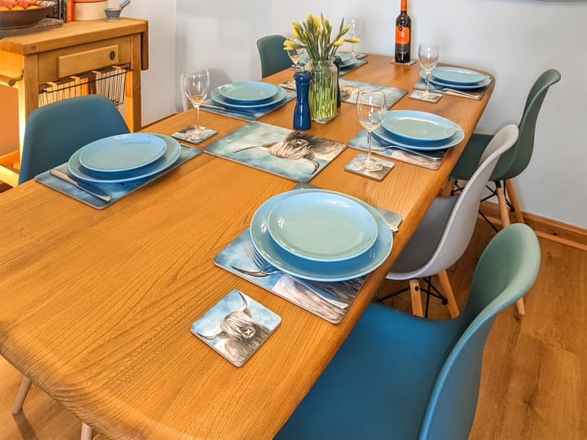 Dining Area | Saddlers Cottage, Melrose