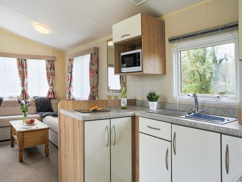 Open plan living space | The Villa at Youlditch Farm, Okehampton