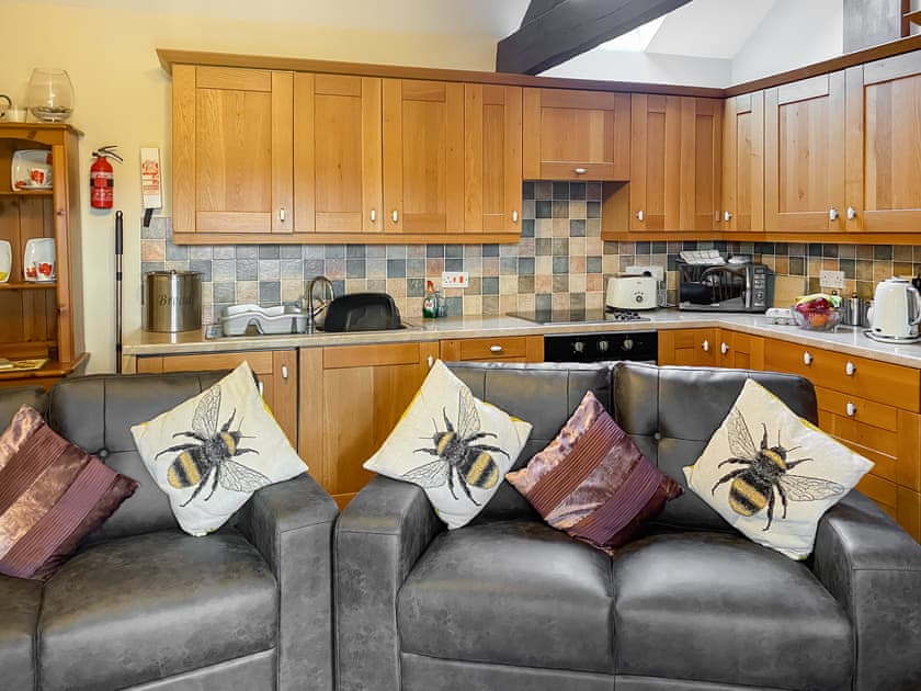 Open plan living space | Ellis Close Farm - Bramble Cottage - Ellis Close Farm Cottages, Harwood Dale, near Scarborough