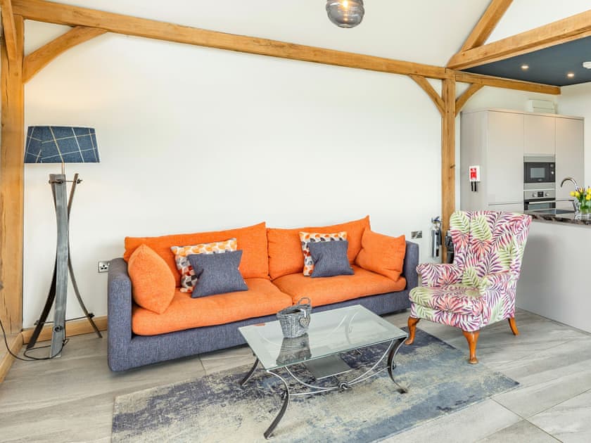 Open plan living space | Oak View, Aberhafesp, near Newtown