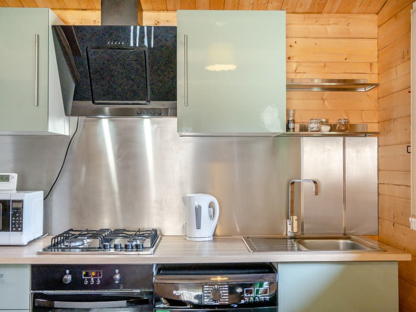 Kitchen area | Burn Lodge - Inglenook, Haltwhistle