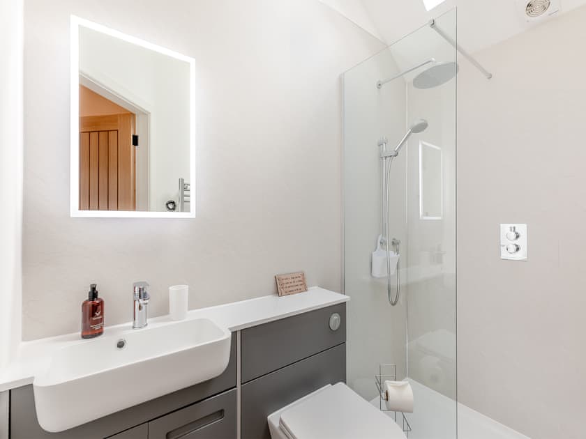 Shower room | The Loft - Hammerton Hall, Litton, near Buxton