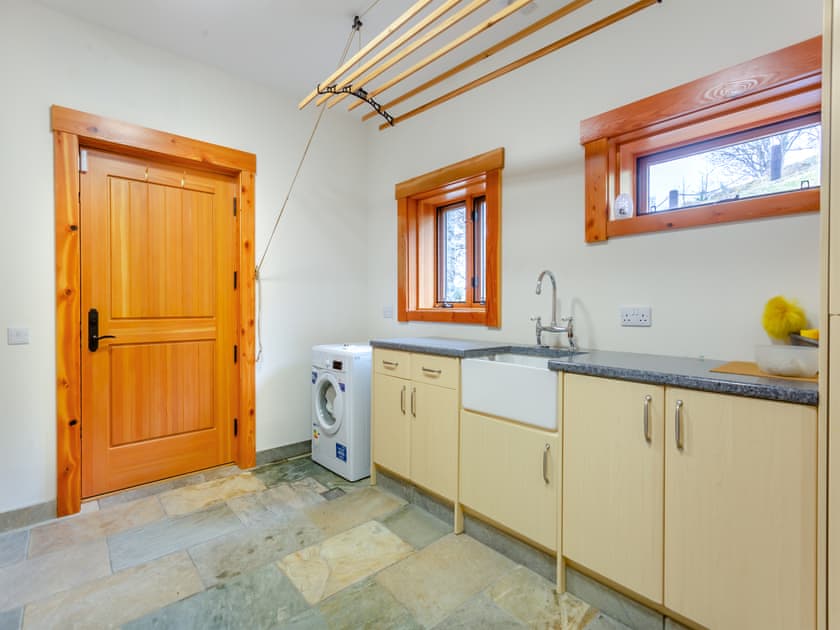 Utility room | Molalatau Lodge, Lairg