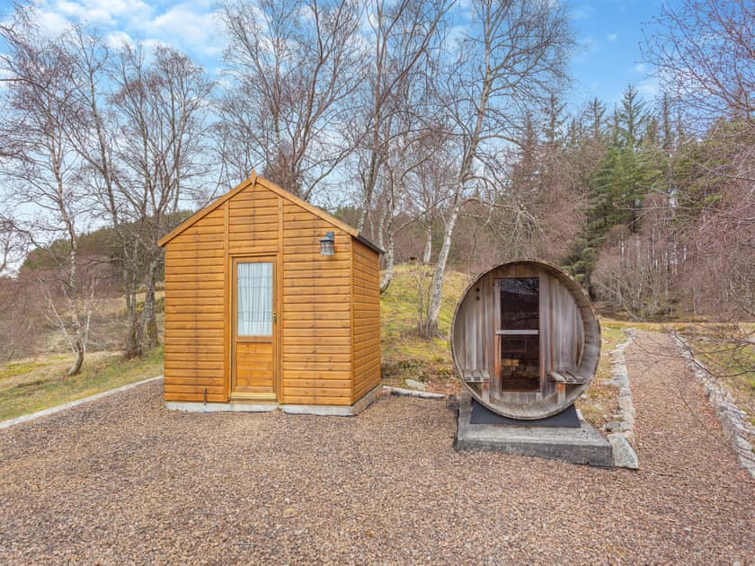 Outdoor area | Molalatau Lodge, Lairg
