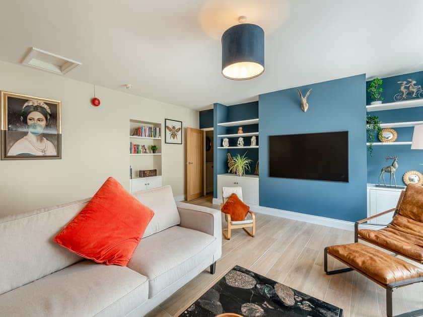 Living area | Station Street Apartment, Cockermouth