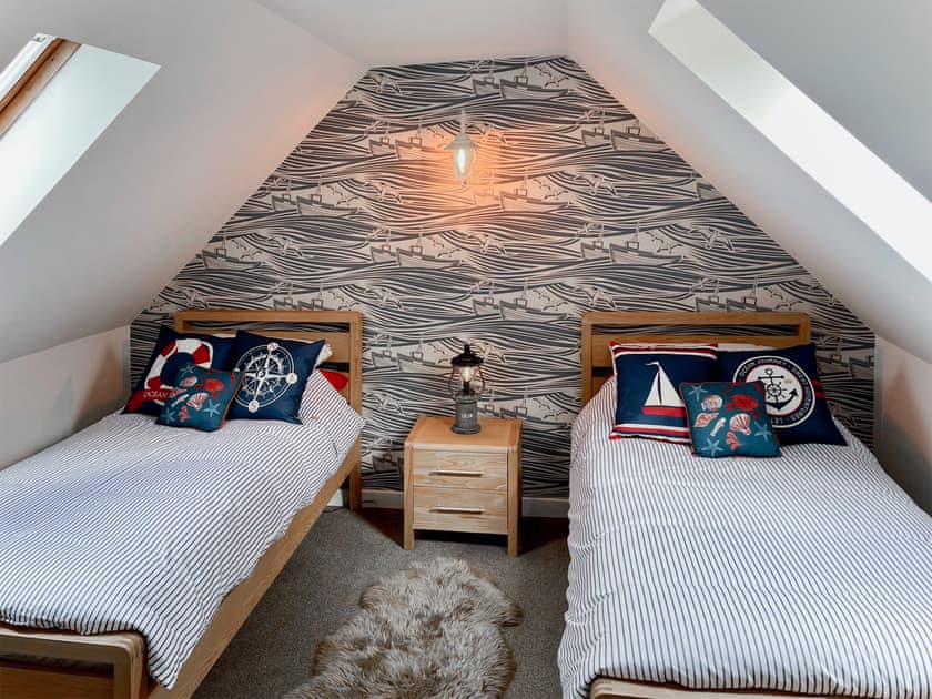 Twin bedroom | Yardie View, Buckie
