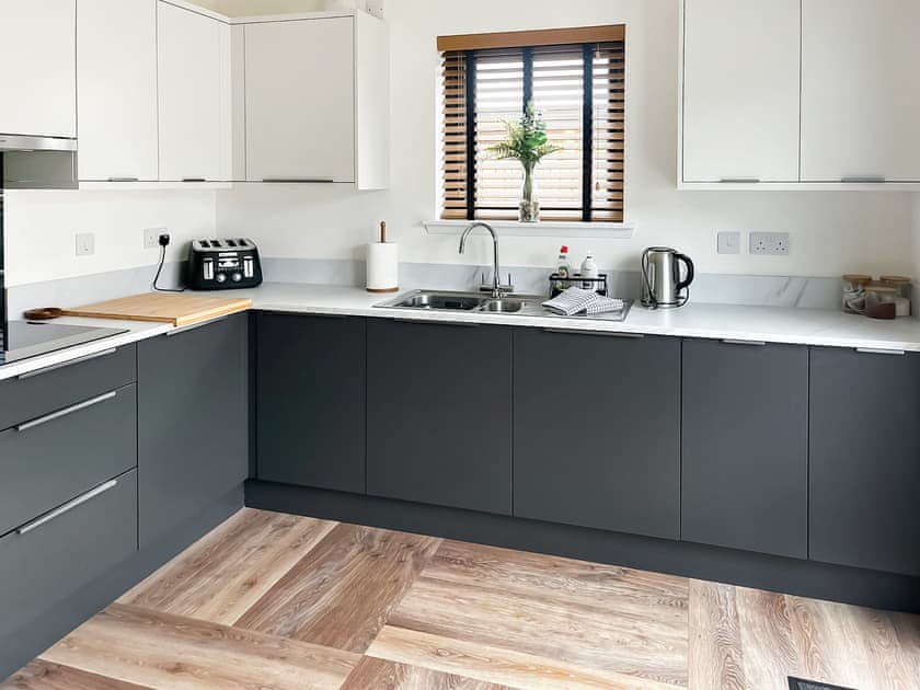 Open plan living space | Caledonia Apartment, Aviemore