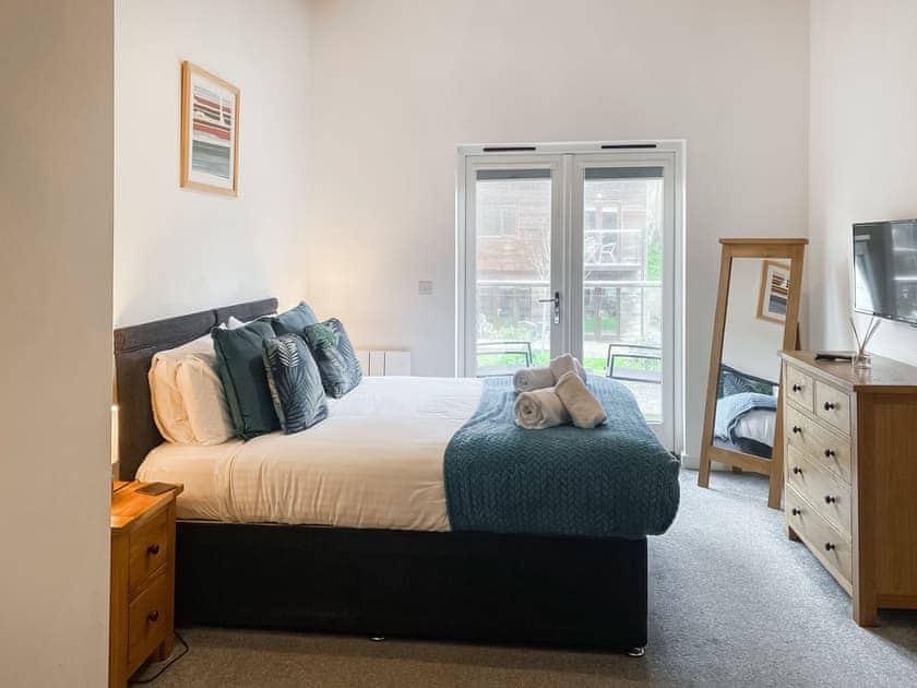 Double bedroom | Trebellan, Porthtowan