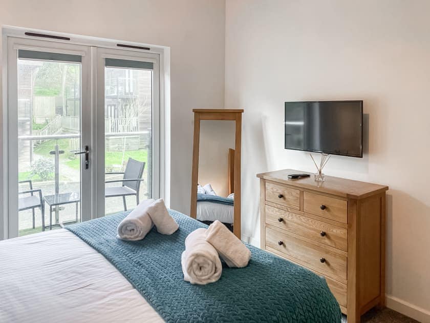 Double bedroom | Trebellan, Porthtowan