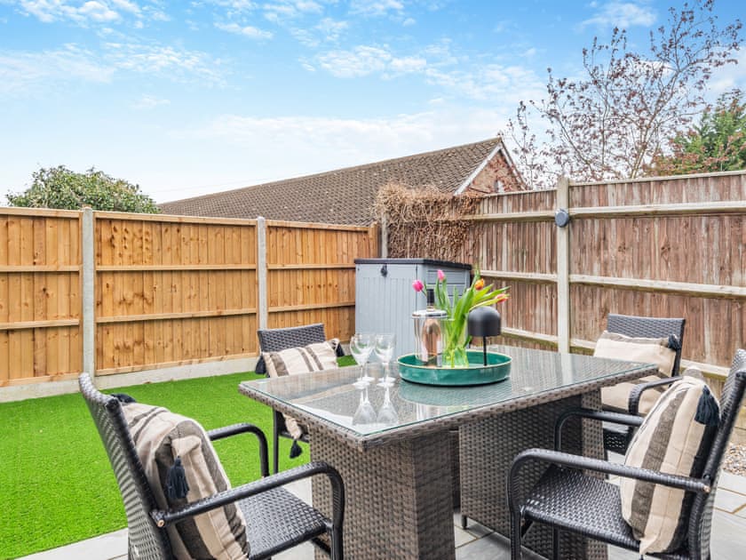 Garden and Outdoor Patio | HollyhocksHollyhock House, Holt