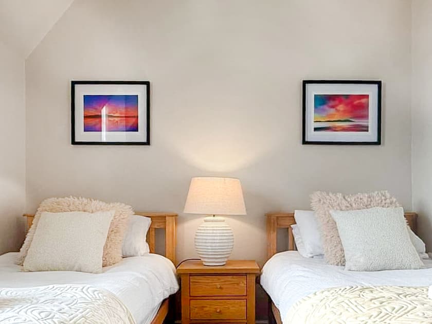 Twin bedroom | The Court House - The Old Court House, Silloth