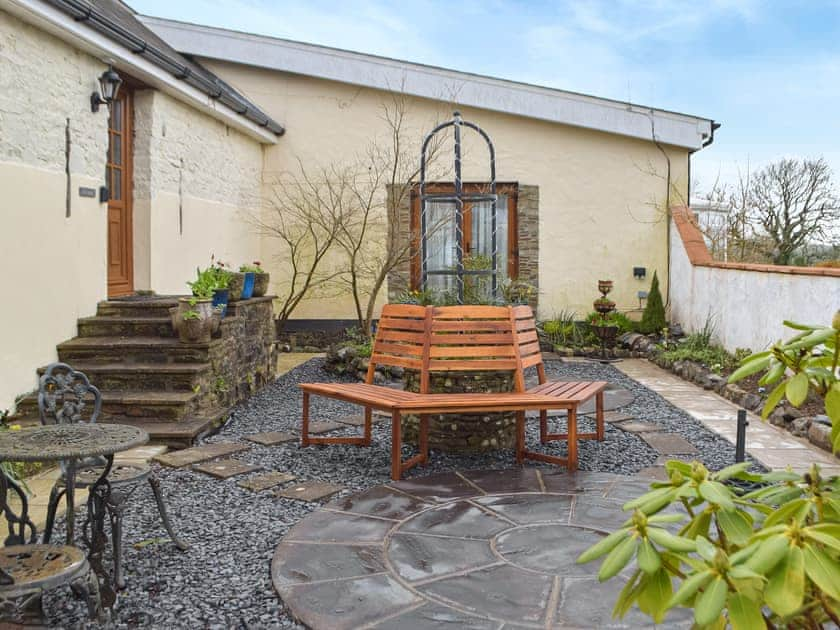 Outdoor area | The Bothy, Whitland, near Narberth