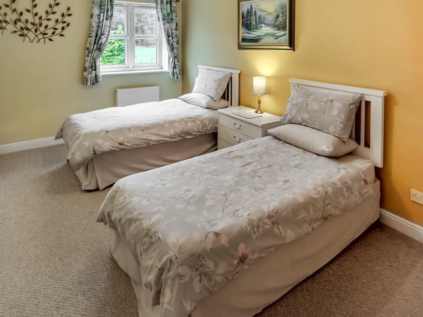 Twin bedroom | Brompton Lodge, Potter Brompton, Scarborough