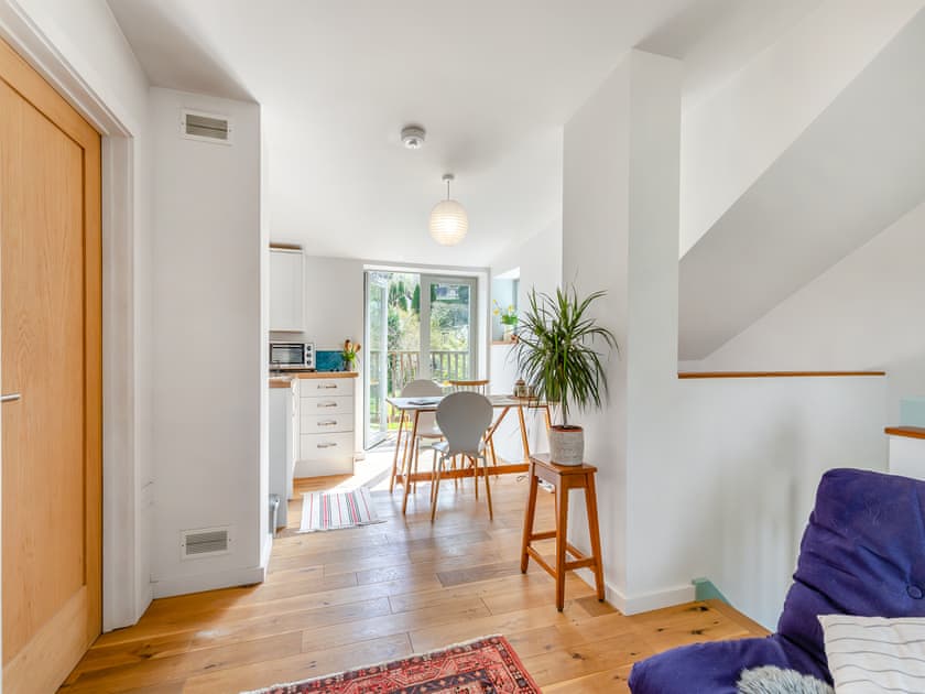 Open plan living space | Earthspring Flat, Totnes