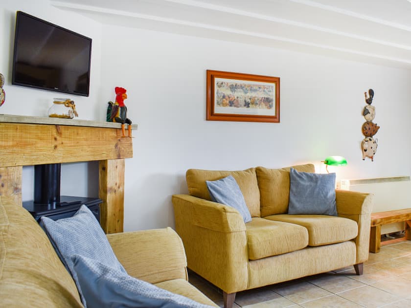 Open plan living space | The Imaginary Barn, Hartland
