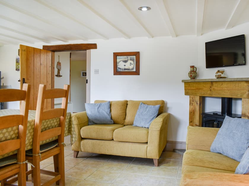 Open plan living space | The Imaginary Barn, Hartland