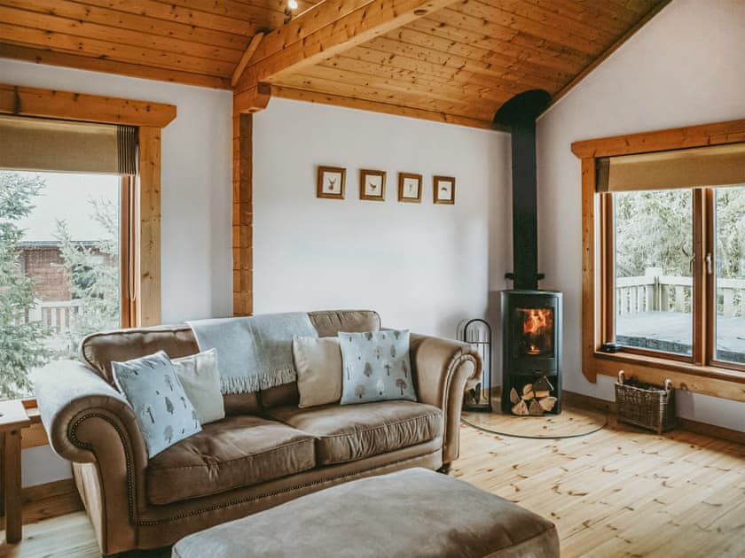 Living area | Rawlsbury Lodge - Brewery Farm Lodges, Ansty, near Dorchester
