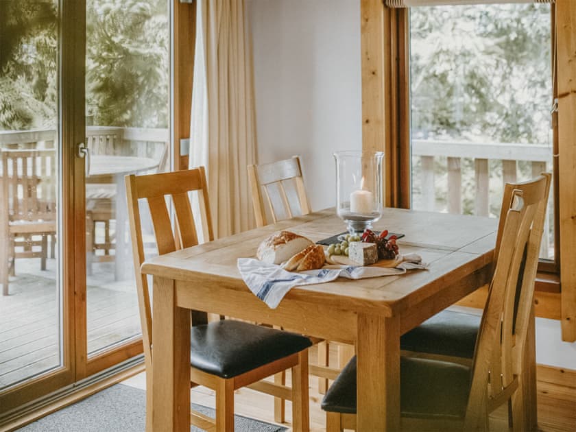 Dining Area | Rawlsbury Lodge - Brewery Farm Lodges, Ansty, near Dorchester